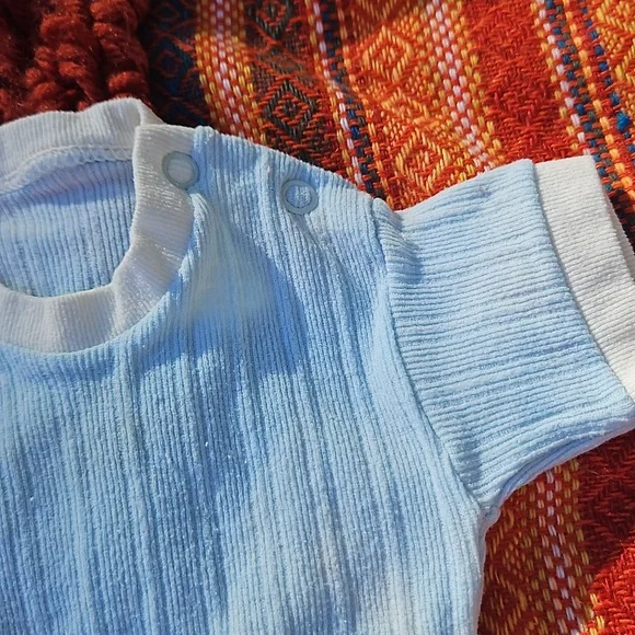 Vintage Handmade Baby Bunting with Set of Onises - Picture 10 of 15